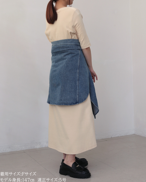 画像をギャラリービューアに読み込む, 小柄ブランド/低身長ブランド/低身長/小柄/小柄シャツ/デニムシャツ/リボンシャツ