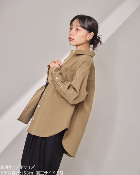 画像をギャラリービューアに読み込む, 小柄ブランド/低身長ブランド/低身長/小柄/小柄シャツ/シャツ/オーバーシャツ