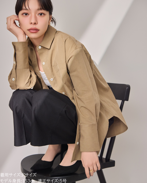 画像をギャラリービューアに読み込む, 小柄ブランド/低身長ブランド/低身長/小柄/小柄シャツ/シャツ/オーバーシャツ