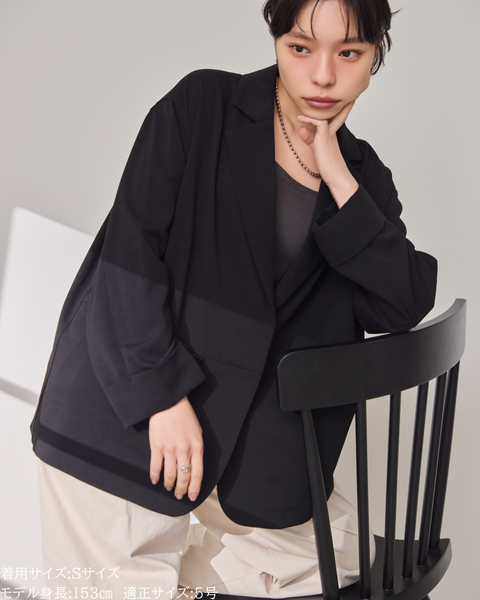 画像をギャラリービューアに読み込む, 低身長向けアウター/低身長向けオケージョン/小柄アウター/オケージョン/小柄ジャケット/低身長/2026SS/小柄セレモニー/セレモニー/小柄セットアップ/セットアップ/低身長ブランド/小柄ブランド/ジャケット/スーツ/小柄スーツ/小柄セットアップ/カジュアルジャケット