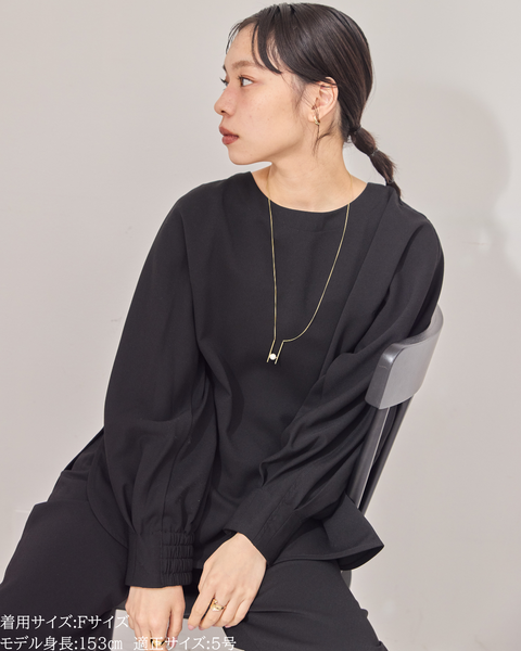 画像をギャラリービューアに読み込む, 低身長向けブラウス/低身長向けオケージョン/小柄ブラウス/オケージョン/小柄トップス/低身長/2026SS/小柄セレモニー/セレモニー/小柄セットアップ/セットアップ/低身長ブランド/小柄ブランド/スーツ/小柄スーツ/小柄セットアップ