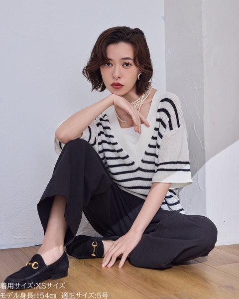 画像をギャラリービューアに読み込む, 小柄ブランド / 低身長ブランド / 低身長 / 小柄 / リネンストレートパンツ / ストレートパンツ / リネンパンツ / 低身長パンツ / 低身長セットアップ / セットアップ / 小柄パンツ / 低身長ボトムス