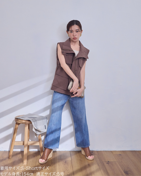 画像をギャラリービューアに読み込む, 低身長パンツ/低身長用ボトム/ボトム/デニムパンツ/小柄用/XSサイズ/SSサイズ/147㎝/低身長ブランド/低身長デニムパンツ/小柄韓国/デニム/ストレートデニム/低身長/小柄/小柄デニム