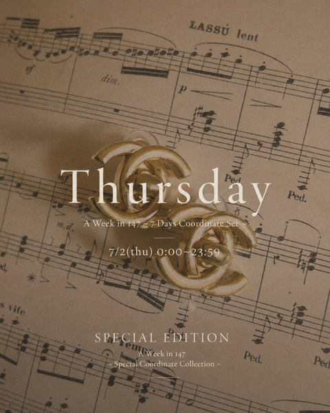 画像をギャラリービューアに読み込む, 《Thursday》A Week in 147 〜 7 Days Coordinate Set 〜 (SPECIAL EDITION)