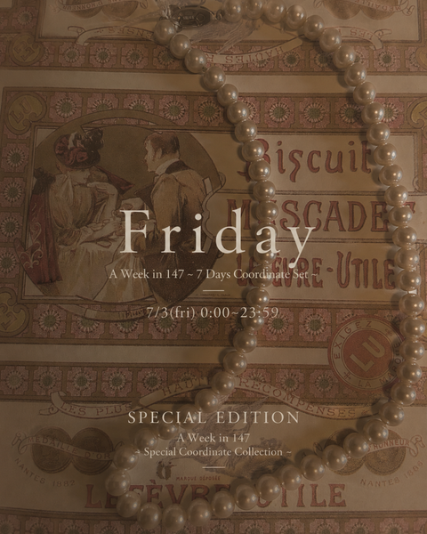 画像をギャラリービューアに読み込む, 《Friday》A Week in 147 〜 7 Days Coordinate Set 〜 (SPECIAL EDITION)
