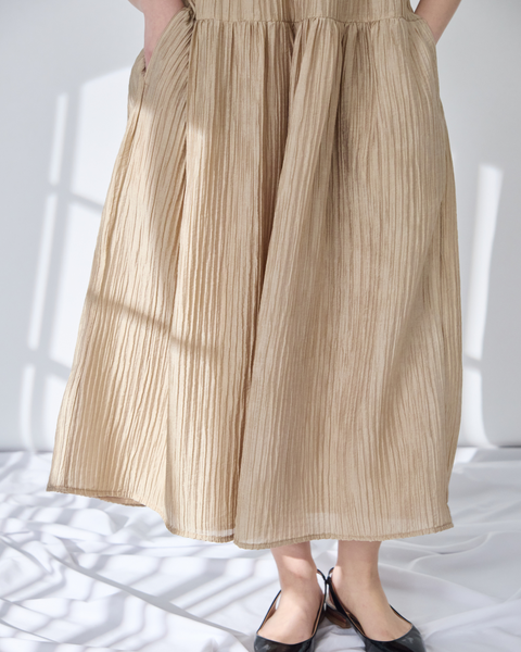 画像をギャラリービューアに読み込む, シアークレープティアードドレス【667】