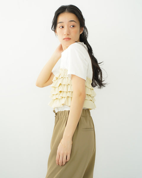 画像をギャラリービューアに読み込む, ビスチェドッキングTシャツ【653】