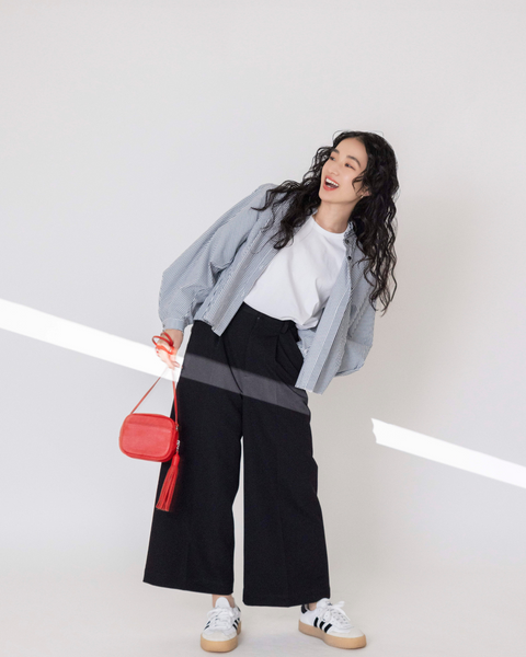 画像をギャラリービューアに読み込む, ツイルワイドパンツ【364】