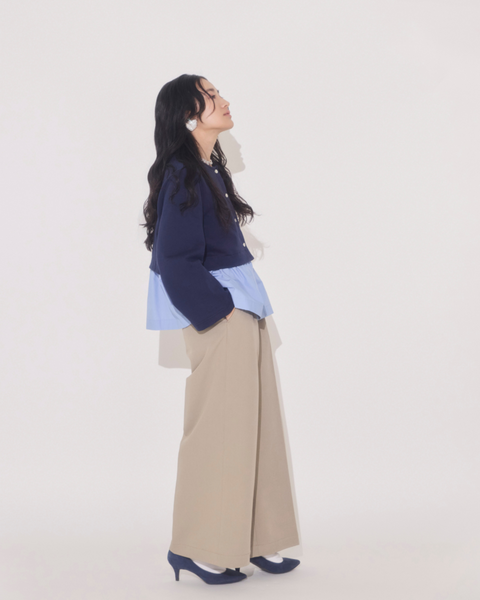 画像をギャラリービューアに読み込む, 低身長パンツ/小柄パンツ/低身長用ボトム/低身長用/韓国系/韓国風/低身長コーディネート/小柄コーデ/パンツコーデ