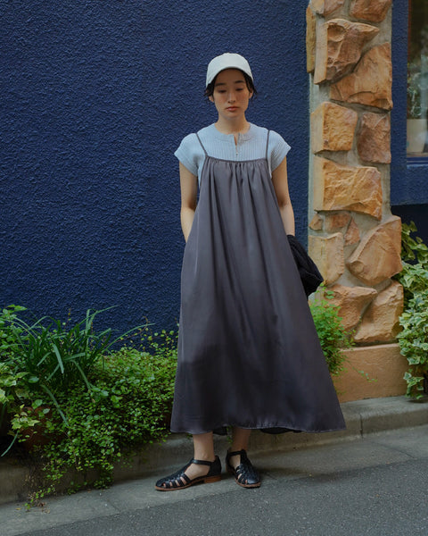 画像をギャラリービューアに読み込む, 低身長ワンピース/低身長用/小柄ワンピース/小柄用/147㎝/SSサイス/XSサイズ/ワンピース/ キャミワンピース/サテンキャミワンピ/小柄キャミワンピース