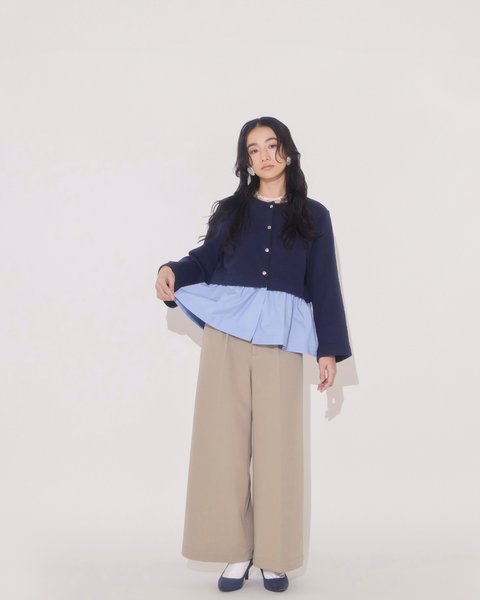 画像をギャラリービューアに読み込む, 低身長パンツ/小柄パンツ/低身長用ボトム/低身長用/韓国系/韓国風/低身長コーディネート/小柄コーデ/パンツコーデ