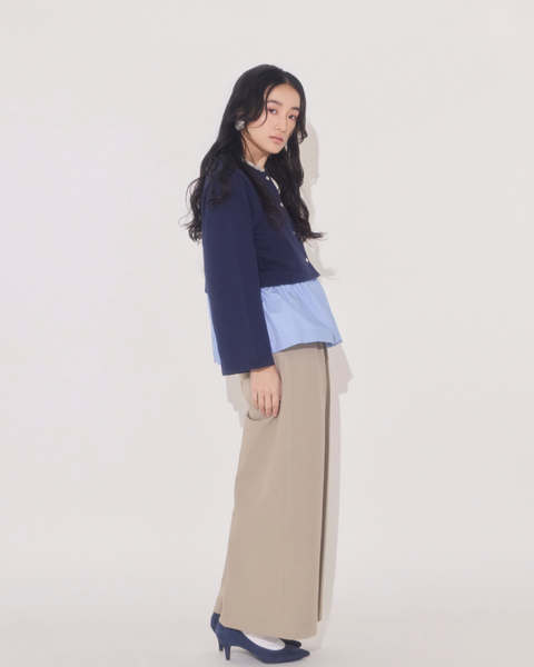 画像をギャラリービューアに読み込む, 低身長パンツ/小柄パンツ/低身長用ボトム/低身長用/韓国系/韓国風/低身長コーディネート/小柄コーデ/パンツコーデ