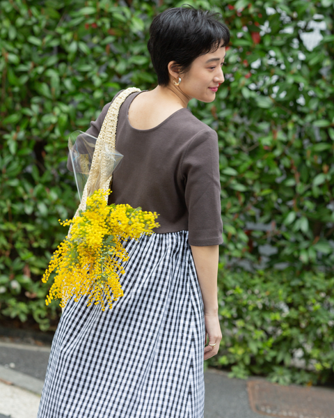 画像をギャラリービューアに読み込む, 低身長ワンピース/低身長用/小柄ワンピース/小柄用/147㎝/SSサイス/XSサイズ/ワンピース/ 小柄ドッキングワンピース/低身長用ドッキングワンピース/ドッキングワンピース