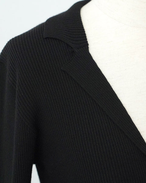 画像をギャラリービューアに読み込む, ラペルカーディガン【643】