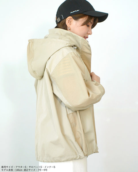 画像をギャラリービューアに読み込む, 取り外しビックフードジャケット【524】