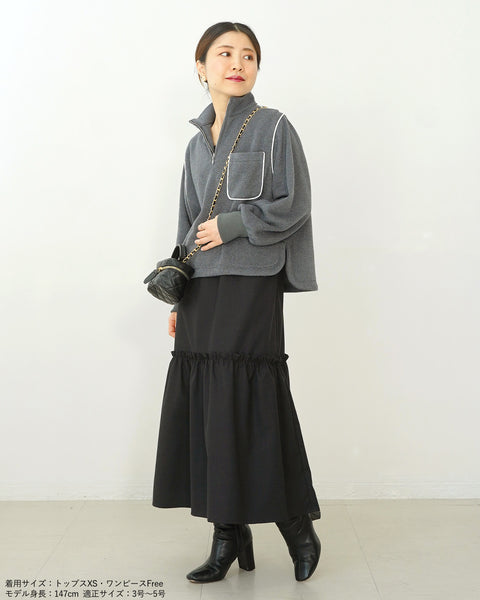 画像をギャラリービューアに読み込む, ハーフZIPニットソー【535】