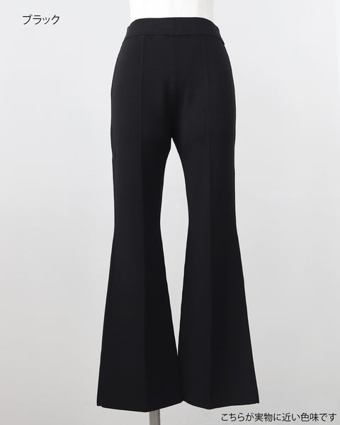 画像をギャラリービューアに読み込む, 低身長パンツ/低身長用ボトム/ボトム/小柄用/XSサイズ/SSサイズ/147㎝/低身長ブランド/低身長ニットパンツ/ニットパンツ/お直し不要/脚長効果