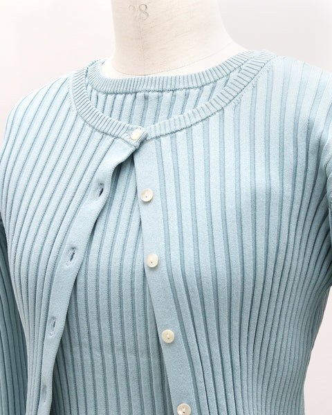 画像をギャラリービューアに読み込む, リブアンサンブルニット【855】