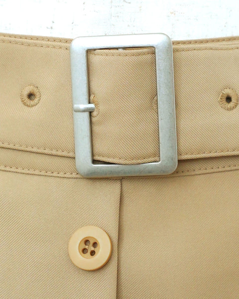 画像をギャラリービューアに読み込む, ベルト付きボタンAラインスカート【505】