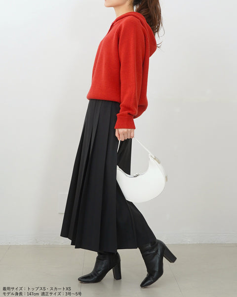 画像をギャラリービューアに読み込む, コンパクトニットフーディ【553】