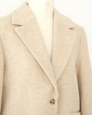 ヘリンボーンウールブレザー(Japan Fabric)【560】