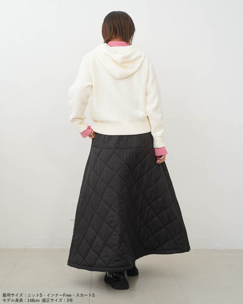 画像をギャラリービューアに読み込む, キルティングフレアスカート【569】