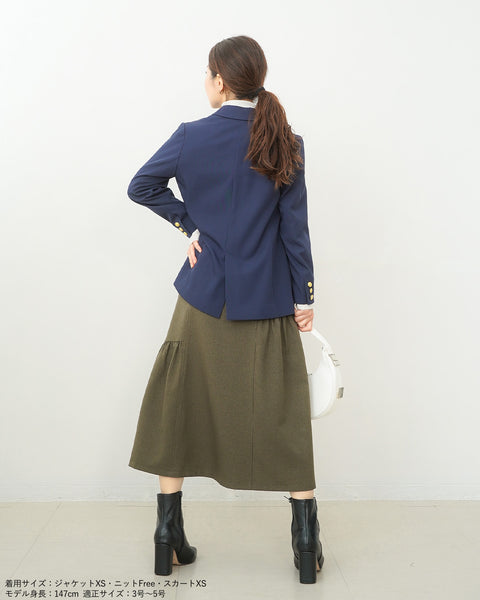 画像をギャラリービューアに読み込む, アシンメトリーギャザースカート【589】