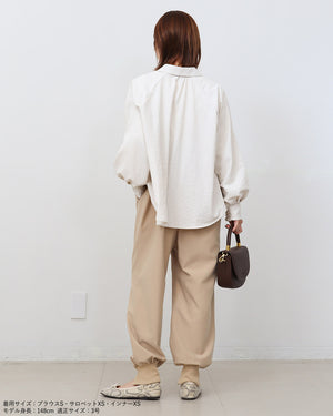 裾スリットジョガーサロペット【426】