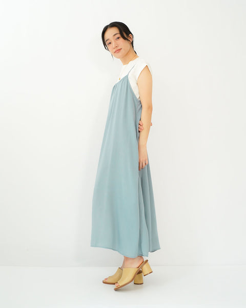 画像をギャラリービューアに読み込む, 低身長ワンピース/低身長用/小柄ワンピース/小柄用/147㎝/SSサイス/XSサイズ/ワンピース/ キャミワンピース/サテンキャミワンピ/小柄キャミワンピース