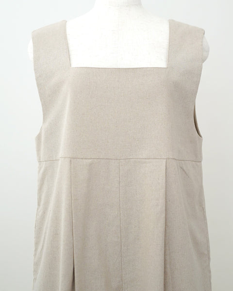 画像をギャラリービューアに読み込む, コットンリネンオールインワン【674】