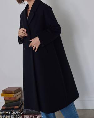 低身長向けアウター/低身長向けコート/小柄アウター/小柄コート/アウター/コート/低身長/2025AW/ウールコート/国産上質生地
