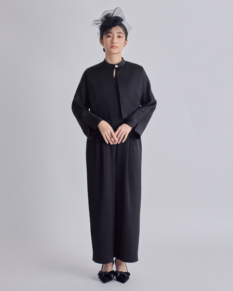 画像をギャラリービューアに読み込む, 低身長向けアウター/低身長向けオケージョン/小柄アウター/オケージョン/小柄ジャケット/低身長/2025S/小柄セレモニー/セレモニー/小柄セットアップ/セットアップ/低身長ブランド/小柄ブランド/ジャケット/スーツ/小柄スーツ/小柄セットアップ/パールジャケット/小柄パールジャケット