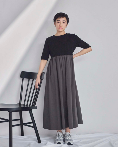 画像をギャラリービューアに読み込む, 低身長ワンピース/低身長用/小柄ワンピース/小柄用/147㎝/SSサイス/XSサイズ/ワンピース/ 小柄ドッキングワンピース/低身長用ドッキングワンピース/ドッキングワンピース