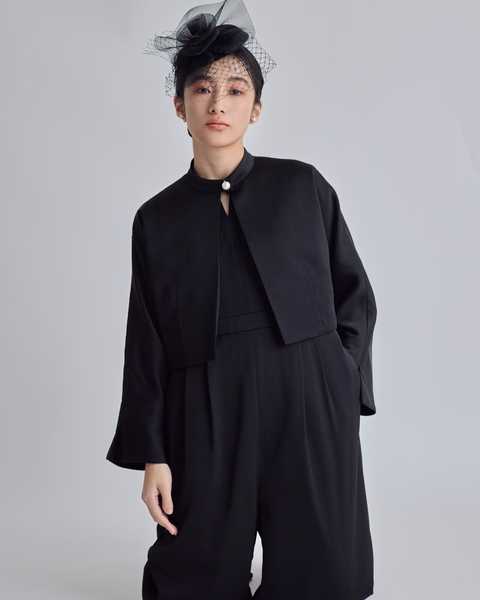 画像をギャラリービューアに読み込む, 低身長向けアウター/低身長向けオケージョン/小柄アウター/オケージョン/小柄ジャケット/低身長/2025S/小柄セレモニー/セレモニー/小柄セットアップ/セットアップ/低身長ブランド/小柄ブランド/ジャケット/スーツ/小柄スーツ/小柄セットアップ/パールジャケット/小柄パールジャケット