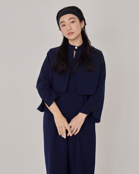 画像をギャラリービューアに読み込む, 低身長向けアウター/低身長向けオケージョン/小柄アウター/オケージョン/小柄ジャケット/低身長/2025S/小柄セレモニー/セレモニー/小柄セットアップ/セットアップ/低身長ブランド/小柄ブランド/ジャケット/スーツ/小柄スーツ/小柄セットアップ/パールジャケット/小柄パールジャケット