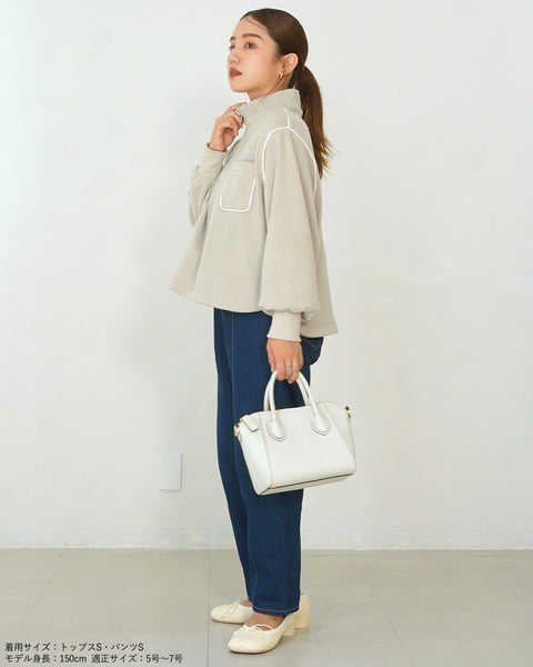 画像をギャラリービューアに読み込む, ハーフZIPニットソー【535】