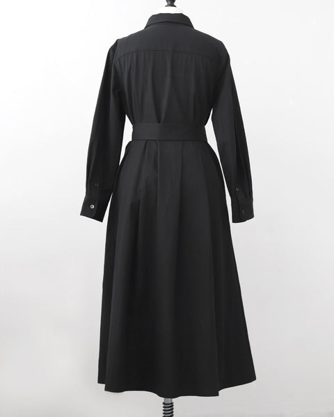 画像をギャラリービューアに読み込む, クリースラインシャツワンピース【819】