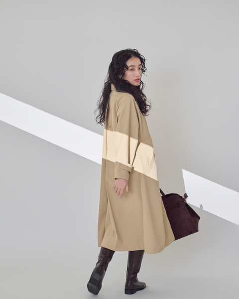 画像をギャラリービューアに読み込む, 低身長向けアウター/低身長向けコート/小柄アウター/小柄コート/アウター/コート/低身長/2025S/小柄スプリングコート/スプリングコート/トレンチコート/春コート/小柄春コート/低身長ブランド/小柄ブランド