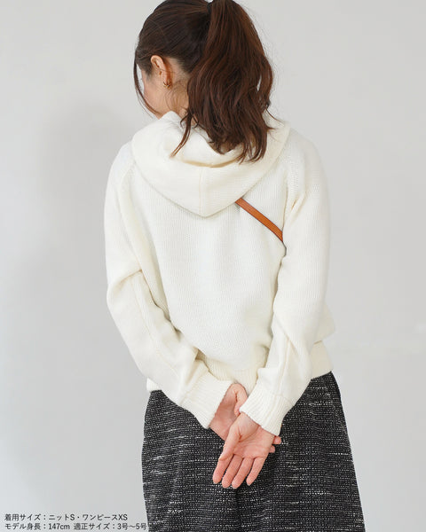 画像をギャラリービューアに読み込む, コンパクトニットフーディ【553】