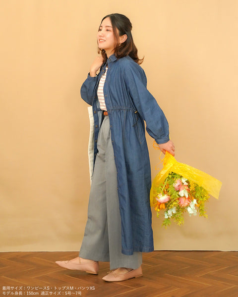 画像をギャラリービューアに読み込む, 低身長ワンピース/低身長用/小柄ワンピース/小柄用/147㎝/SSサイス/XSサイズ/ワンピース/ 小柄ブランド/低身長ブランド