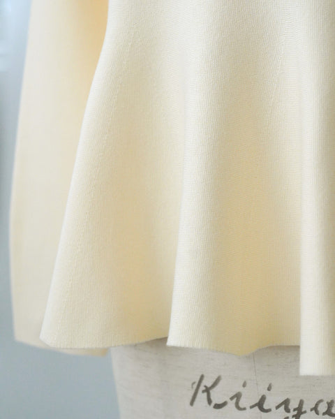 画像をギャラリービューアに読み込む, ペプラムフォルムニット【635】