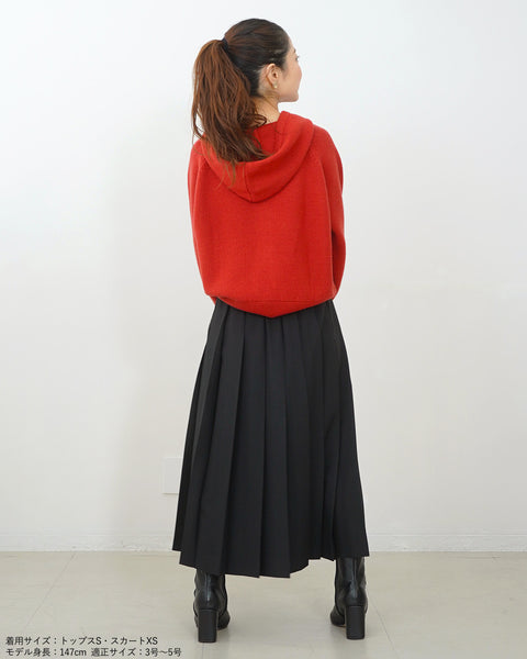 画像をギャラリービューアに読み込む, コンパクトニットフーディ【553】