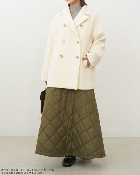 画像をギャラリービューアに読み込む, キルティングフレアスカート【569】