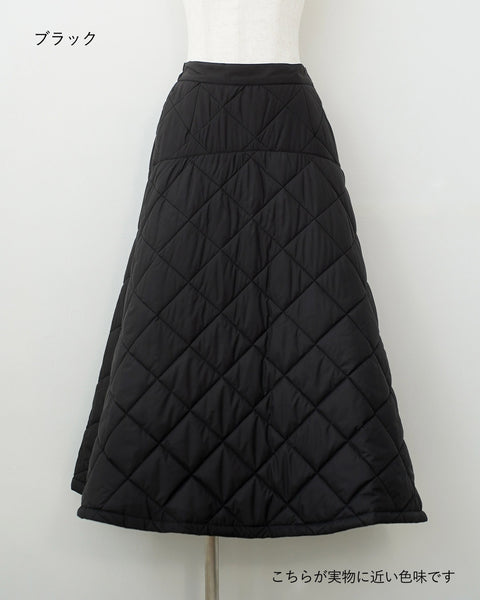 画像をギャラリービューアに読み込む, キルティングフレアスカート【569】