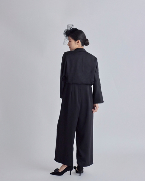 画像をギャラリービューアに読み込む, 低身長向けてワンピース/低身長向けオケージョン/小柄オールインワン/オケージョン/低身長/2025S/小柄セレモニー/セレモニー/低身長ブランド/小柄ブランド/オールインワン/スーツ/小柄スーツ/小柄お出掛け服/セレモニー服/セットアップ/小柄セットアップ