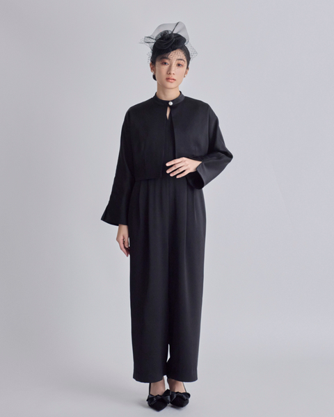 画像をギャラリービューアに読み込む, 低身長向けてワンピース/低身長向けオケージョン/小柄オールインワン/オケージョン/低身長/2025S/小柄セレモニー/セレモニー/低身長ブランド/小柄ブランド/オールインワン/スーツ/小柄スーツ/小柄お出掛け服/セレモニー服/セットアップ/小柄セットアップ