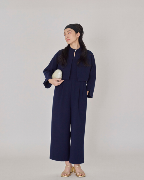 画像をギャラリービューアに読み込む, 低身長向けてワンピース/低身長向けオケージョン/小柄オールインワン/オケージョン/低身長/2025S/小柄セレモニー/セレモニー/低身長ブランド/小柄ブランド/オールインワン/スーツ/小柄スーツ/小柄お出掛け服/セレモニー服/セットアップ/小柄セットアップ