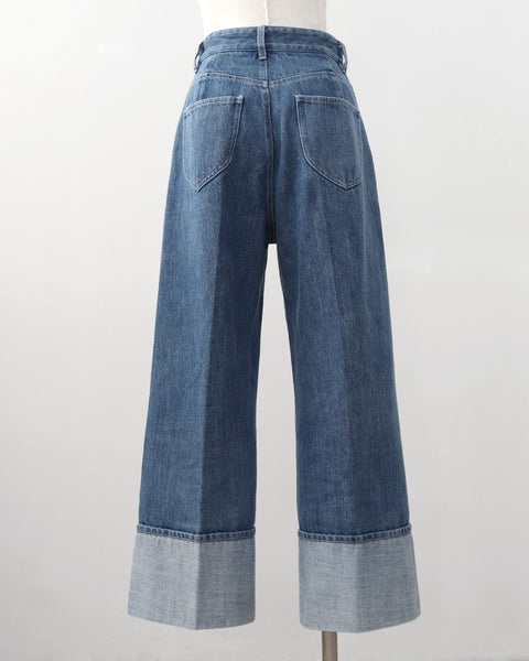 画像をギャラリービューアに読み込む, ロールアップデニム【723】