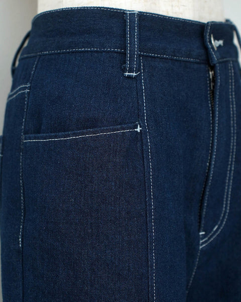 画像をギャラリービューアに読み込む, イージーテーパードデニム【536】