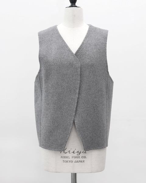 画像をギャラリービューアに読み込む, カシミヤ混リバーレイヤードコート(Japan Fabric)【808】